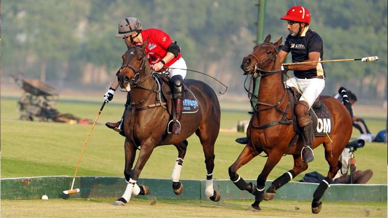 چھٹی جونیئر پولو چیمپئن شپ ٹیم ایل جی پی جی ریڈ نے جیت لی