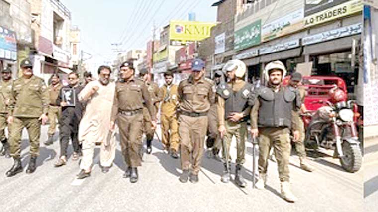  سی پی او کی مشکوک افراد  پر کڑی نظر رکھنے کی ہدایت 