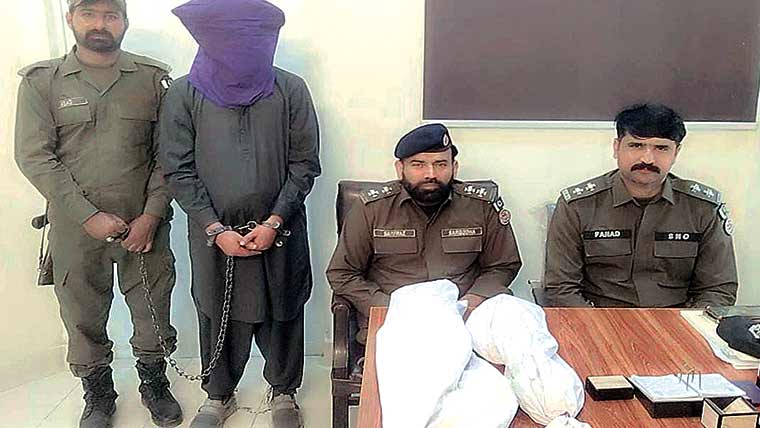 غیر قانونی اسلحہ رکھنے والوں کیخلاف پولیس کا کریک ڈاؤن 