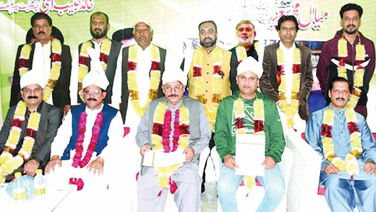  انجمن آرائیاں وزیرآباد کے  عہدیداروں میں نو ٹیفکیشن تقسیم 