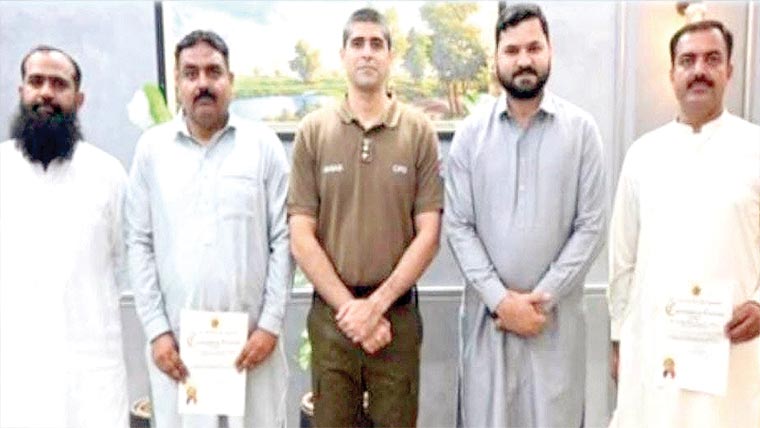 جانفشانی سے کام کر نیوالے پولیس کے ماتھے کا جھومر : سی پی او 