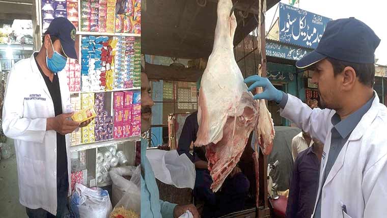 میانوالی ٹیم کا صحت دشمن عناصرکے خلا ف معائنہ جاری 