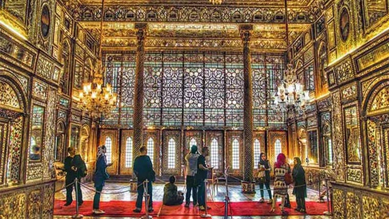 تہران کا گلستان محل بھی  حملوں سے محفوظ نہ رہا 