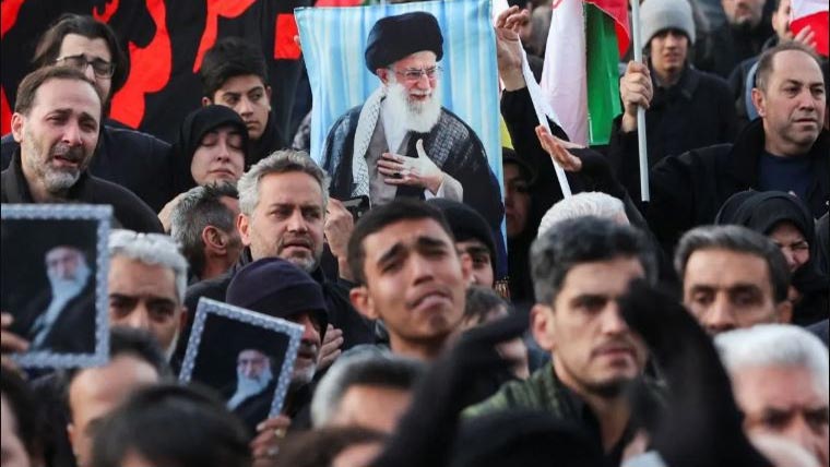  خامنہ ای کی شہادت،مقبوضہ کشمیر میں احتجاجی ہڑتال