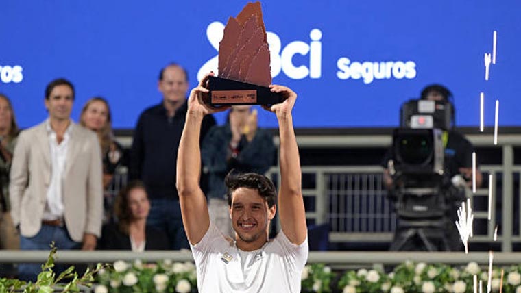 لوسیانو ڈارڈیری نے چلی اوپن  ٹینس ٹورنامنٹ جیت لیا 