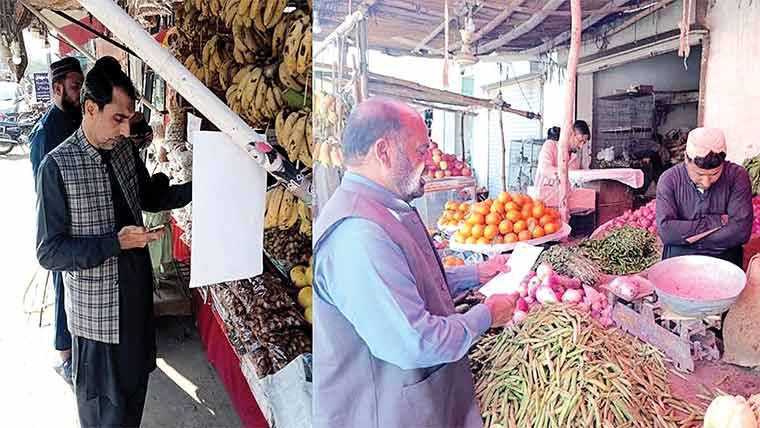  گرانفروشی پردکان سیل، تین افراد گرفتار مجموعی طور پر 10,000 روپے جرمانہ