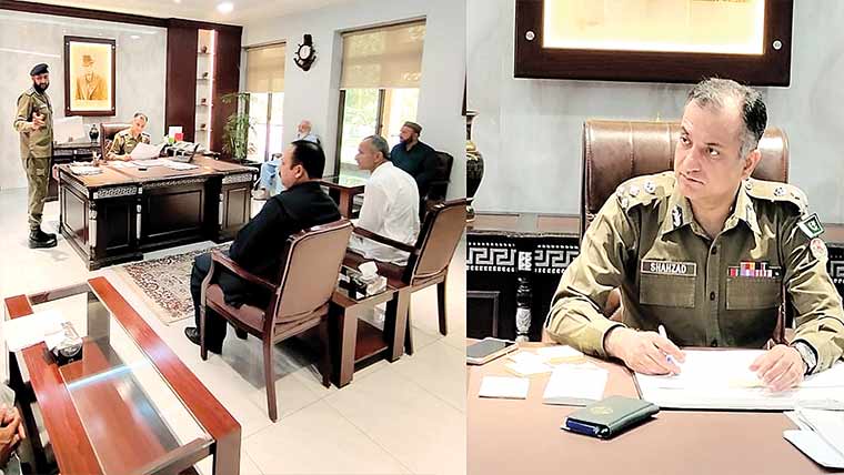 آر پی او شہزاد آصف خان کا  کھلی کچہری کا انعقاد 