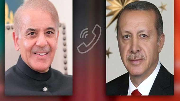 شہبازکااردوان سے رابطہ ،مشرق وسطٰی بحران پرتشویش