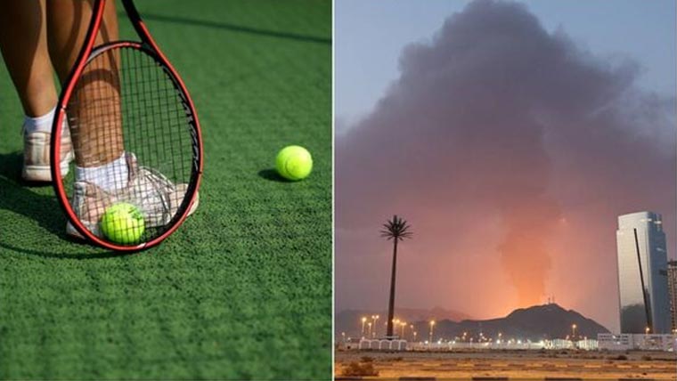 دبئی :ڈرون حملے ،اے ٹی پی چیلنجر  ٹینس ٹورنامنٹ معطل 