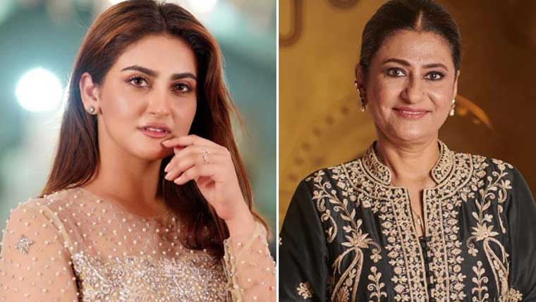 ڈرامے کی شوٹنگ میں حبا کو سچ میں تھپڑ مارا تھا،صبا حمید کا انکشاف