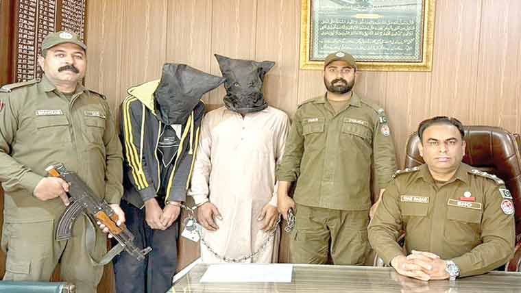 سیالکوٹ :لڑکے کے ساتھ باری  باری بدفعلی کرنیوالے 2ملزم گرفتار