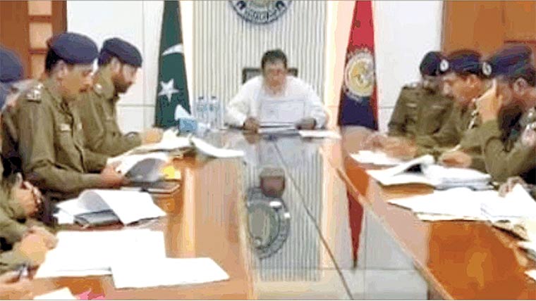 جڑانوالہ:ناقص کارکردگی، غفلت،بعض ایس ایچ اوز کی سرزنش 