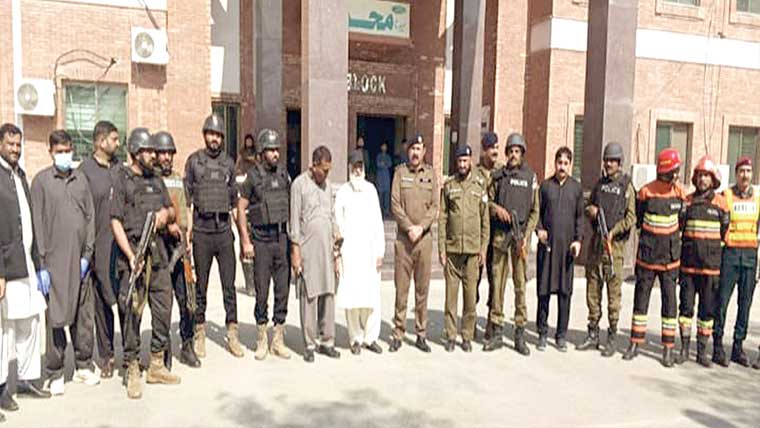 چلڈرن ہسپتال میں موک ایکسرسائز، صورتحال سے نمٹنے کی تربیت