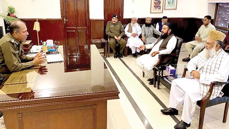 ڈی پی او ڈاکٹر نوید عاطف کی ضلعی امن کمیٹی ارکان سے ملاقات