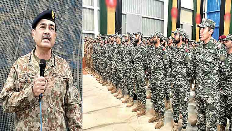 سرحد پار خطرات کے تدارک کیلئے اقدامات کئے جائینگے:فیلڈ مارشل