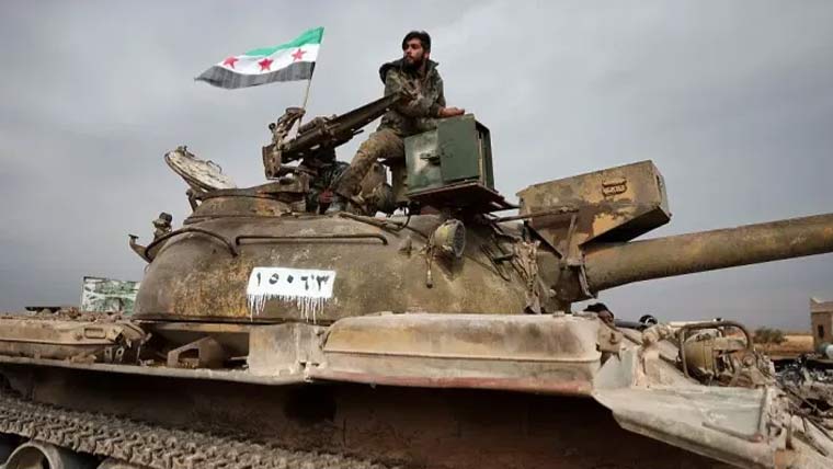 شامی فوج لبنان اور عراق  کی سرحدوں پر تعینات