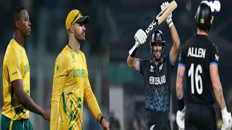 ورلڈکپ:جنوبی افریقا کو ہرا کرنیوزی لینڈ فائنل میں