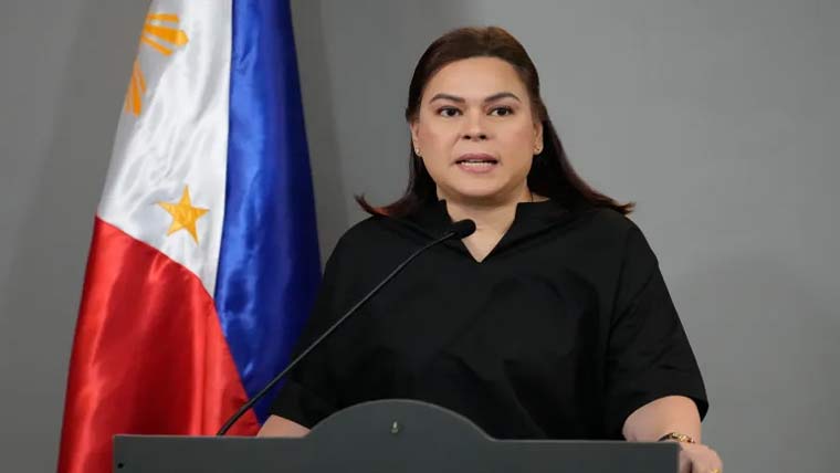 کرپشن الزامات ، فلپائنی نائب  صدرکیخلاف مواخذے کی منظوری