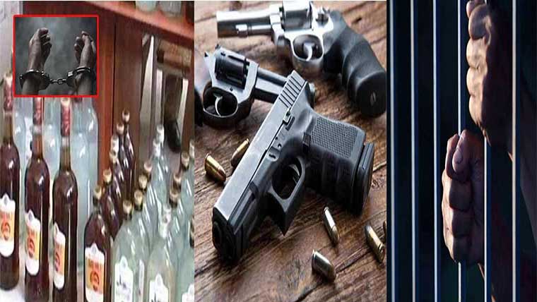 لالہ موسیٰ 5:منشیات فروش  گرفتار،50لٹر شراب برآمد