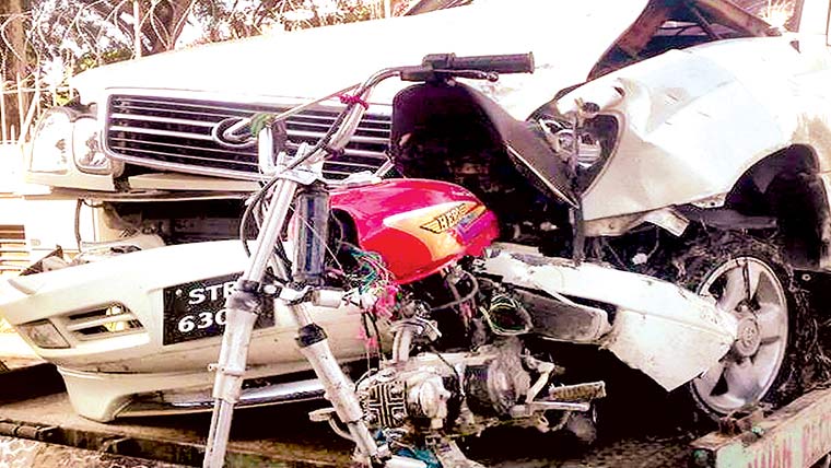 بائیک سوار جاں بحق 