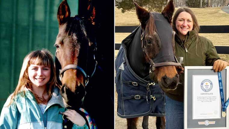  فینسی نامی گھوڑی کا سب سے زیادہ زندہ رہنے کا عالمی ریکارڈ