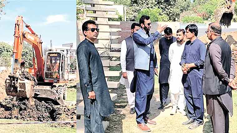 ٹو بہ :ڈپٹی کمشنر نے ترقیاتی منصوبوں،پارکس کا معائنہ کیا 