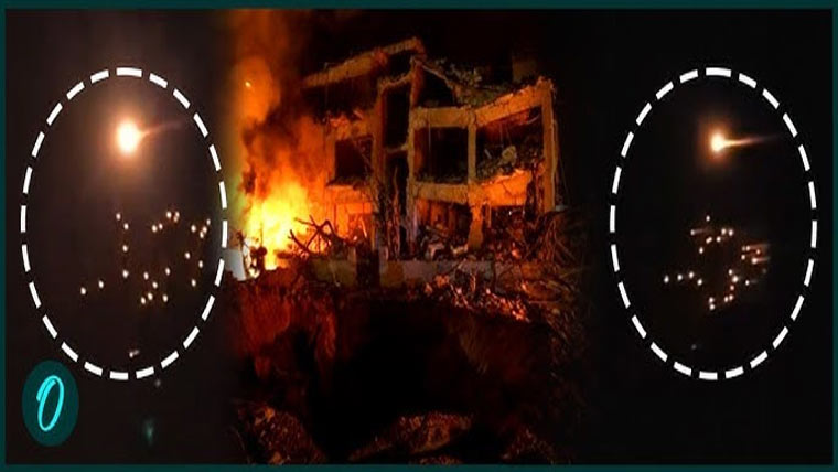 ایران کے داغے کلسٹر  بموں کے ٹکڑے خطرناک  اسرائیل پولیس کا عوام کو انتباہ 