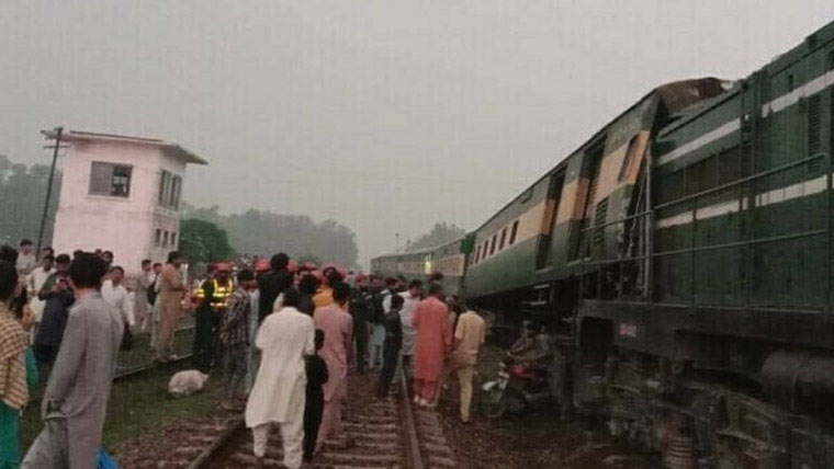 شیخوپورہ :ٹرین کی ٹکر  سے نوجوان جاں بحق 