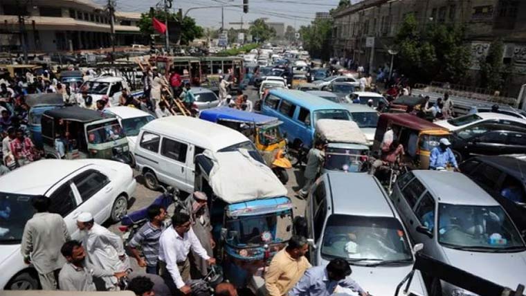 ٹریفک جام کا مسئلہ سنگین،وارڈنز غائب