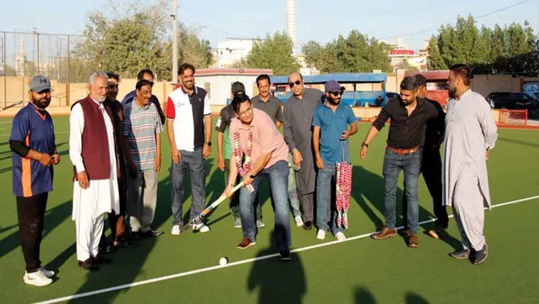 چوتھی رمضان المبارک  ہاکی لیگ کا آغاز 