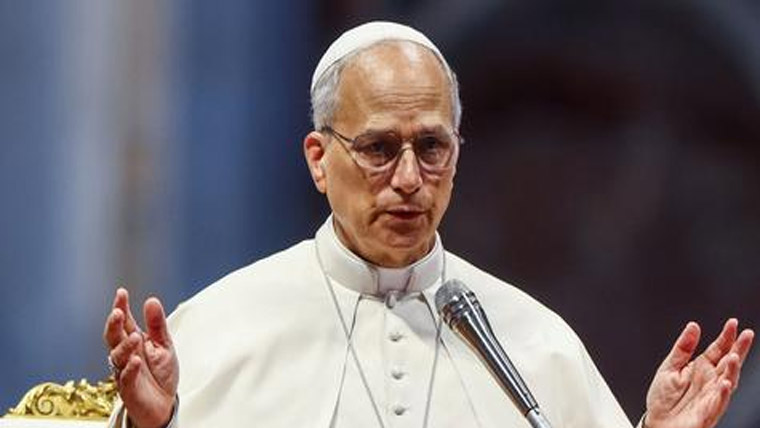 پوپ لیو کی مشرق وسطیٰ میں جنگ  کے خاتمے ،امن کیلئے دعا