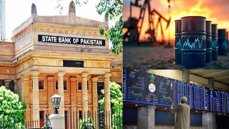 تیل کا عالمی بحران، قیمتیں آسمانوں پر، طیارے زمین پر، سٹاک مارکیٹس کریش : پاکستان میں معیشت کو مزید دبائو کا سامنا ہوسکتا : سٹیٹ بینک 