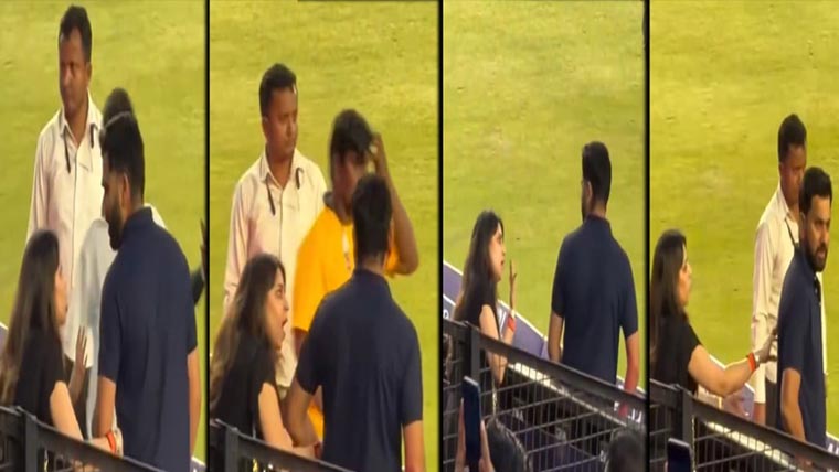  ورلڈکپ فائنل،روہت اور اہلیہ میں جھگڑے کی ویڈیو وائرل