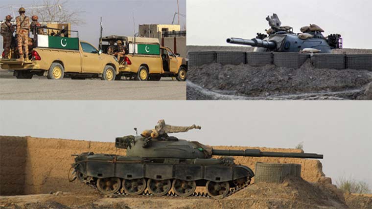  افغان طالبان رجیم کیخلاف آپریشن جاری،پکتیکا میں اسلحہ ڈپو تباہ