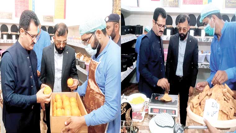 ڈی آئی جی جیل خانہ جات کا ڈسٹرکٹ جیل شاہ پور کا دورہ 