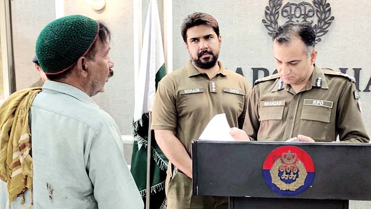 ڈی پی او آفس سرگودھا میں کھلی کچہری کا انعقاد 