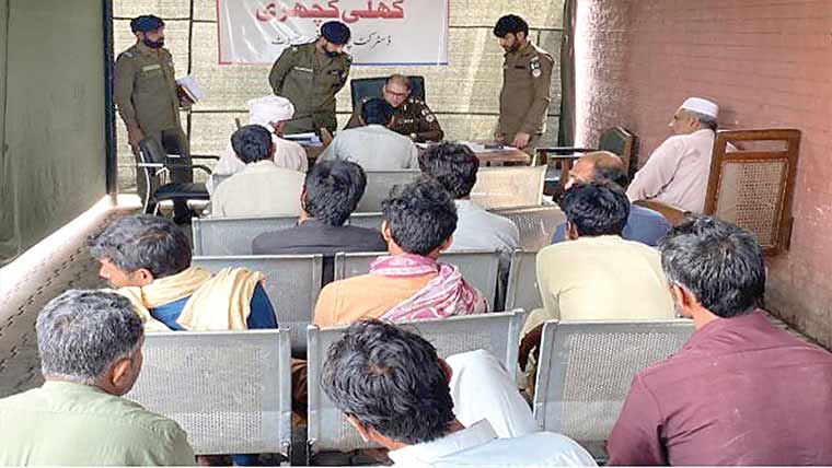  ڈی پی او چنیوٹ کی کھلی کچہری، مسائل کے حل کے اقدامات