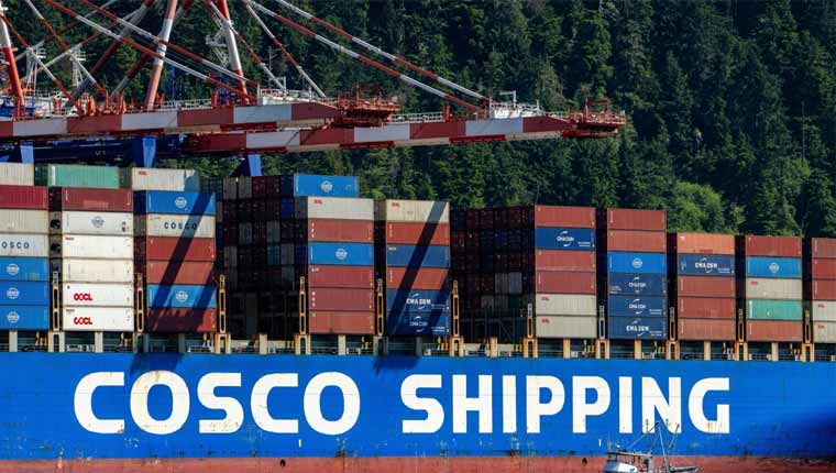 چینی شپنگ کمپنی نے پاناما کینال  میں آپریشن معطل کر دئیے