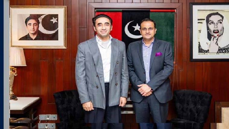 بلاول بھٹو سے میئر کراچی  اور دیگر کی ملاقاتیں