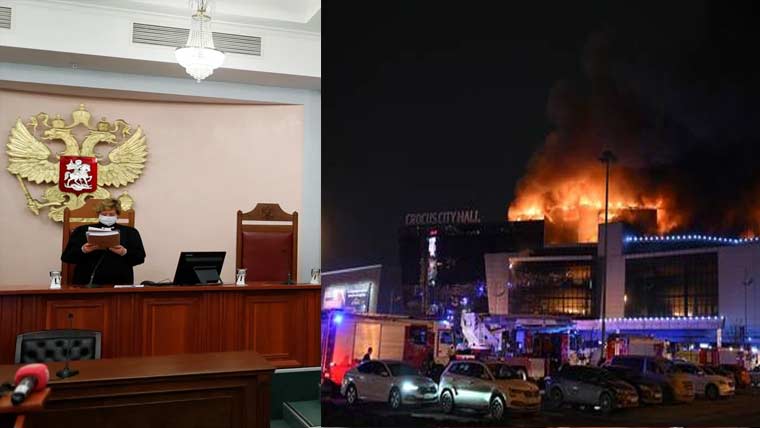 روس:کنسرٹ ہال حملہ کیس  میں15افراد کو عمرقید