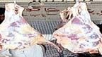 لوڈر رکشہ سے مضر صحت گوشت برآمد 