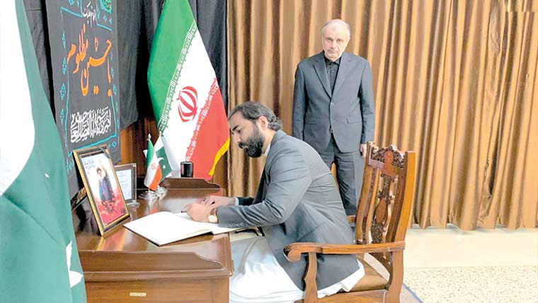 ترجمان سندھ حکومت کا ایرانی قونصل خانے کا دورہ