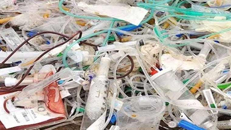 اسپتالوں کا طبی فضلہ صحت عامہ کے لیے خطرہ بننے لگا