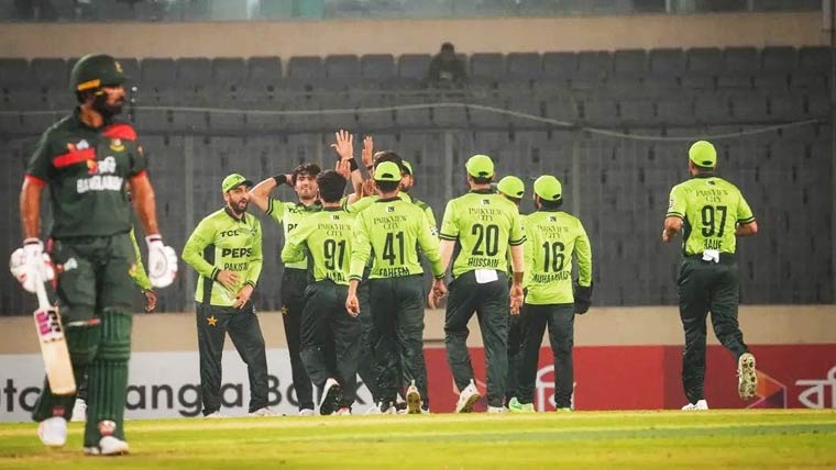 دوسرا ون ڈے پاکستان کے نام بنگلادیش کو 128 رنز سے شکست