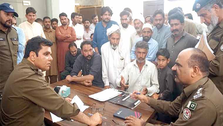 ڈی پی او کا وائرل ویڈیو کانوٹس، کھلی کچہری ،عوامی مسائل سنے