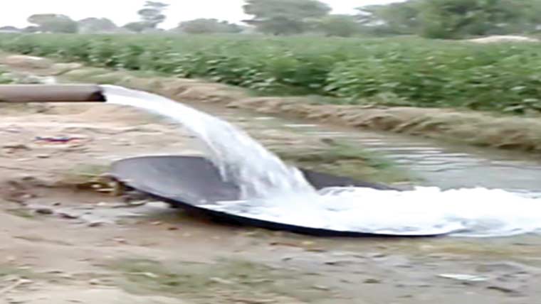 پانی چوروں کیخلاف کاروائی تیز