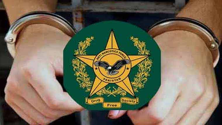 اے این ایف کا کریک ڈاؤن ، 1کروڑ 45لاکھ کی منشیات برآمد 