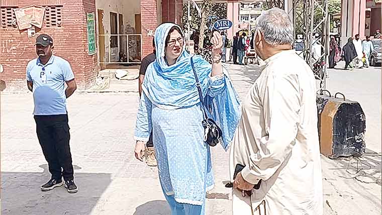 نشتر آؤٹ ڈورڈیپارٹمنٹ  میں واٹرفلٹریشن پلانٹ  جلد نصب کرنیکی ہدایت