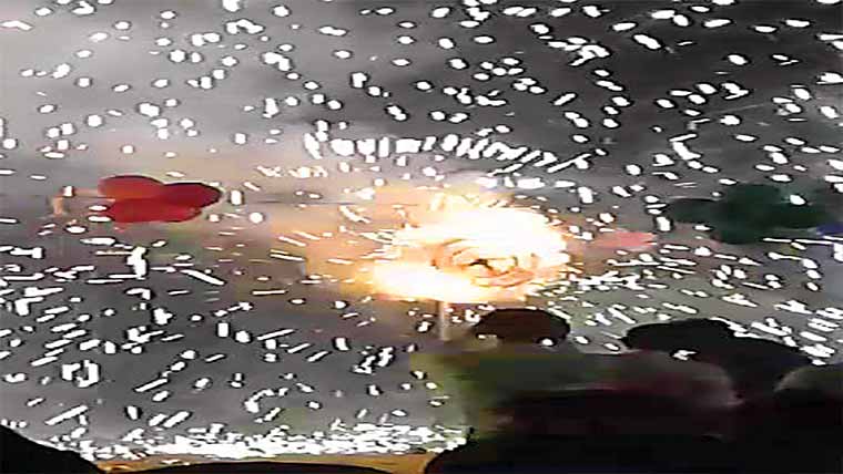 آتشبازی تیار کرنیوالے 2افراد گرفتار