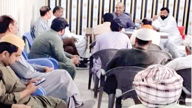  عوام کے انفرادی اور اجتماعی مسائل حل  کرنا ہماری ذمہ داری:راؤکاشف رحیم 